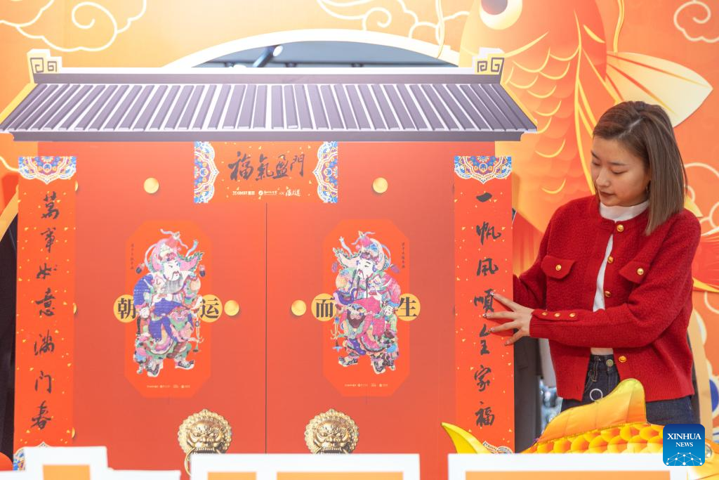 In pics: Liangping Woodblock New Year Pictures in China's Chongqing