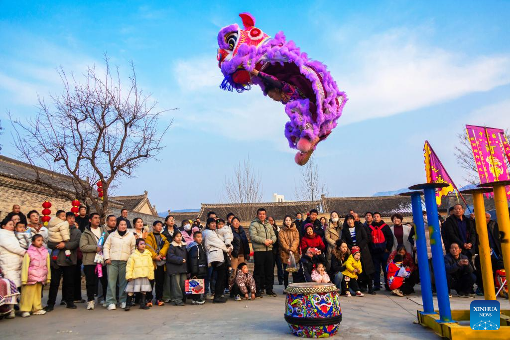 People enjoy various activities across China to celebrate Chinese New Year